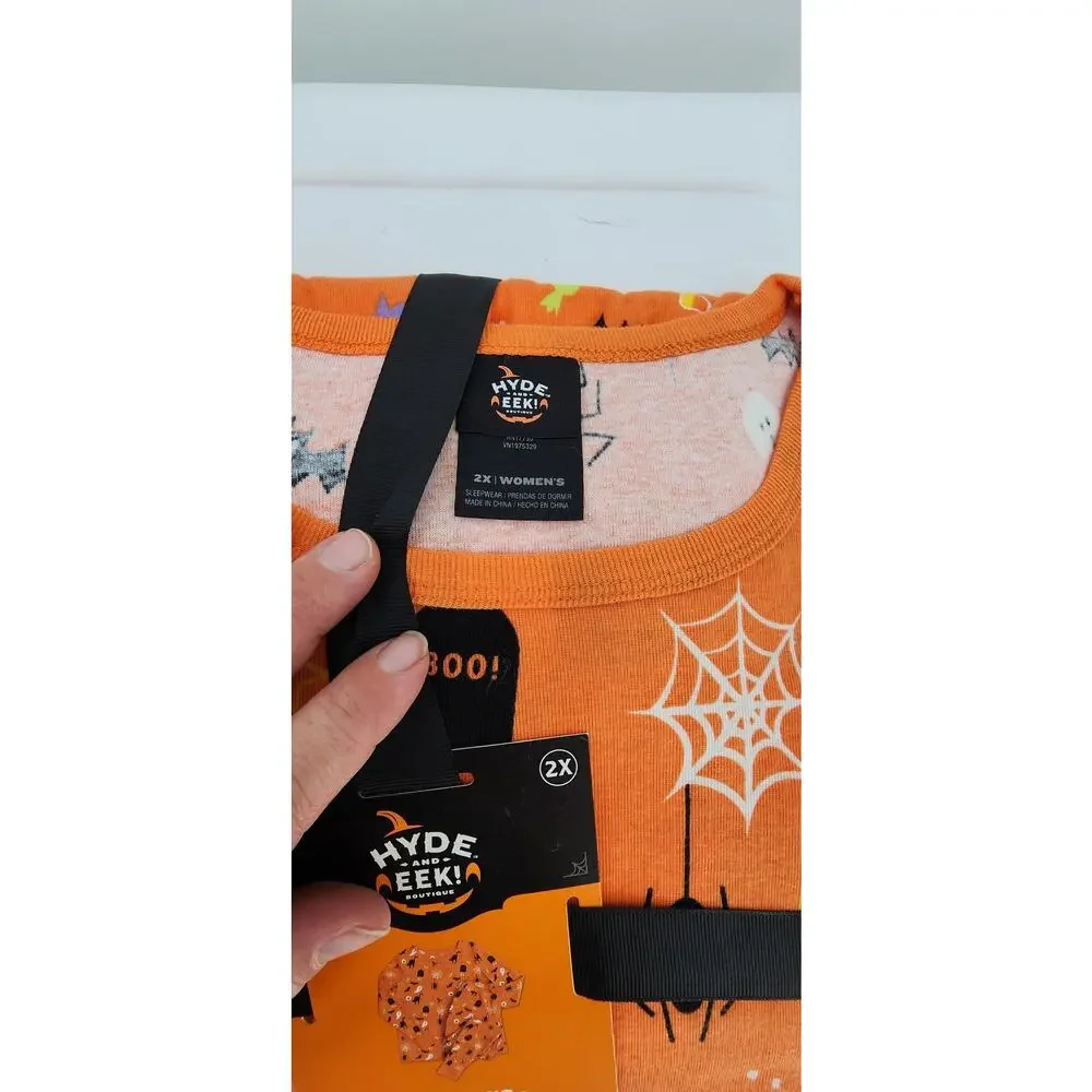 New Lot of 2 Halloween Pj's 2x 2XXL‎ Sets 2 Piece - Picture 6 of 6